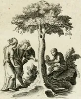 An illustration from Zinne-beelden der liefde, met puntdigten (1732)