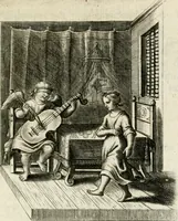 An illustration from Zinne-beelden der liefde, met puntdigten (1732)