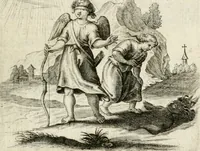 An illustration from Zinne-beelden der liefde, met puntdigten (1732)