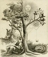 An illustration from Zinne-beelden der liefde, met puntdigten (1732)