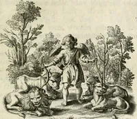 An illustration from Zinne-beelden der liefde, met puntdigten en aanteekeningen (1732)