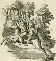 An illustration from Zinne-beelden der liefde, met puntdigten en aanteekeningen (1732)