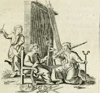 An illustration from Zinne-beelden der liefde, met puntdigten en aanteekeningen (1732)