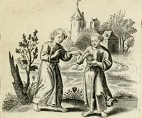 An illustration from Zinne-beelden der liefde, met puntdigten en aanteekeningen (1732)
