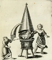 An illustration from Zinne-beelden der liefde, met puntdigten en aanteekeningen (1732)