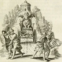 An illustration from Zinne-beelden der liefde, met puntdigten en aanteekeningen (1732)