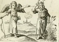 An illustration from Zinne-beelden der liefde, met puntdigten en aanteekeningen (1732)