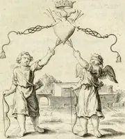 An illustration from Zinne-beelden der liefde, met puntdigten en aanteekeningen (1732)