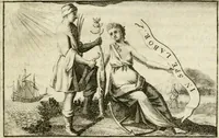 An illustration from Zinne-beelden der liefde, met puntdigten en aanteekeningen (1732)