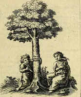An illustration from Zinne-beelden der liefde, met puntdigten (1732)