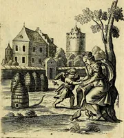 An illustration from Zinne-beelden der liefde, met puntdigten (1732)