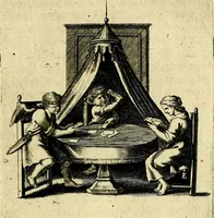 An illustration from Zinne-beelden der liefde, met puntdigten (1732)