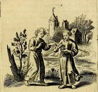 An illustration from Zinne-beelden der liefde, met puntdigten (1732)