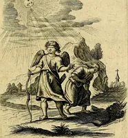 An illustration from Zinne-beelden der liefde, met puntdigten (1732)