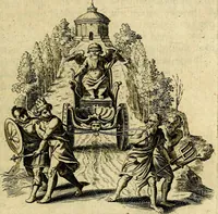 An illustration from Zinne-beelden der liefde, met puntdigten (1732)