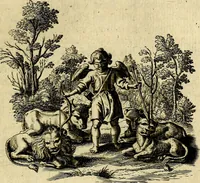 Picture 9 of 53 from Zinne-beelden der liefde, met puntdigten en aanteekeningen (1703), leaf 110