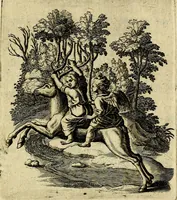 An illustration from Zinne-beelden der liefde, met puntdigten en aanteekeningen (1703)
