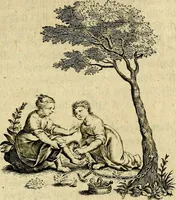 An illustration from Zinne-beelden der liefde, met puntdigten en aanteekeningen (1703)