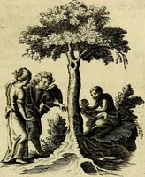 An illustration from Zinne-beelden der liefde, met puntdigten en aanteekeningen (1703)