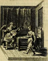An illustration from Zinne-beelden der liefde, met puntdigten en aanteekeningen (1703)