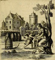 An illustration from Zinne-beelden der liefde, met puntdigten en aanteekeningen (1703)
