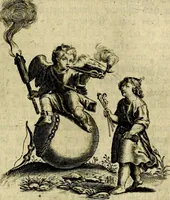 An illustration from Zinne-beelden der liefde, met puntdigten en aanteekeningen (1703)