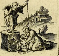 Picture 36 of 53 from Zinne-beelden der liefde, met puntdigten en aanteekeningen (1703), leaf 290