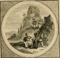 Picture 41 of 61 from Stichtelyke zinnebeelden gepast op deugden en ondeugden in LVII tafereeellen vertoont (1723), leaf 182