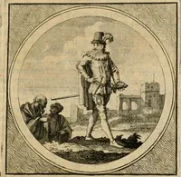 An illustration from Stichtelyke zinnebeelden gepast op deugden en ondeugden in LVII tafereeellen vertoont (1723)