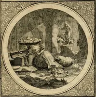 Picture 48 of 61 from Stichtelyke zinnebeelden gepast op deugden en ondeugden in LVII tafereeellen vertoont (1723), leaf 210