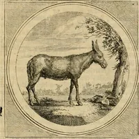 An illustration from Stichtelyke zinnebeelden gepast op deugden en ondeugden in LVII tafereeellen vertoont (1723)
