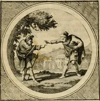 Picture 54 of 61 from Stichtelyke zinnebeelden gepast op deugden en ondeugden in LVII tafereeellen vertoont (1723), leaf 236