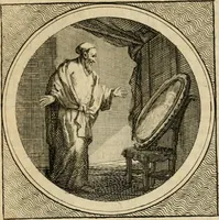 Picture 10 of 61 from Stichtelyke zinnebeelden gepast op deugden en ondeugden in LVII tafereeellen vertoont (1723), leaf 48