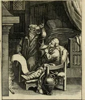An illustration from Zinnebeelden, getrokken uit Horatius Flaccus (1683)