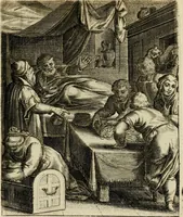 An illustration from Zinnebeelden, getrokken uit Horatius Flaccus (1683)