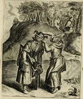 An illustration from Zinnebeelden, getrokken uit Horatius Flaccus (1683)