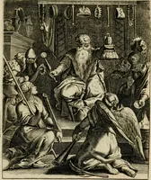 An illustration from Zinnebeelden, getrokken uit Horatius Flaccus (1683)