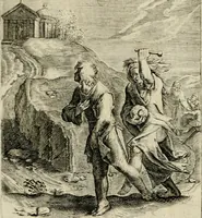 Picture 67 of 106 from Zinnebeelden, getrokken uit Horatius Flaccus (1683), leaf 138