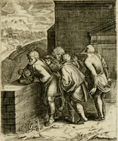 An illustration from Zinnebeelden, getrokken uit Horatius Flaccus (1683)