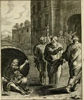 An illustration from Zinnebeelden, getrokken uit Horatius Flaccus (1683)