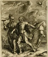 An illustration from Zinnebeelden, getrokken uit Horatius Flaccus (1683)