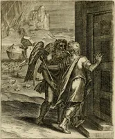 Picture 84 of 106 from Zinnebeelden, getrokken uit Horatius Flaccus (1683), leaf 172