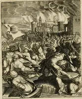 An illustration from Zinnebeelden, getrokken uit Horatius Flaccus (1683)