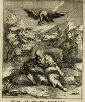Picture 92 of 106 from Zinnebeelden, getrokken uit Horatius Flaccus (1683), leaf 188