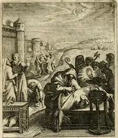 An illustration from Zinnebeelden, getrokken uit Horatius Flaccus (1683)