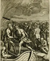 Picture 99 of 106 from Zinnebeelden, getrokken uit Horatius Flaccus (1683), leaf 202