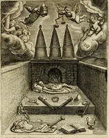 An illustration from Zinnebeelden, getrokken uit Horatius Flaccus (1683)