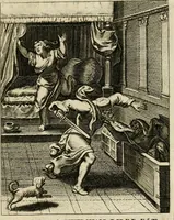 An illustration from Zinnebeelden, getrokken uit Horatius Flaccus (1683)