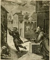 An illustration from Zinnebeelden, getrokken uit Horatius Flaccus (1683)