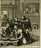 An illustration from Zinnebeelden, getrokken uit Horatius Flaccus (1683)